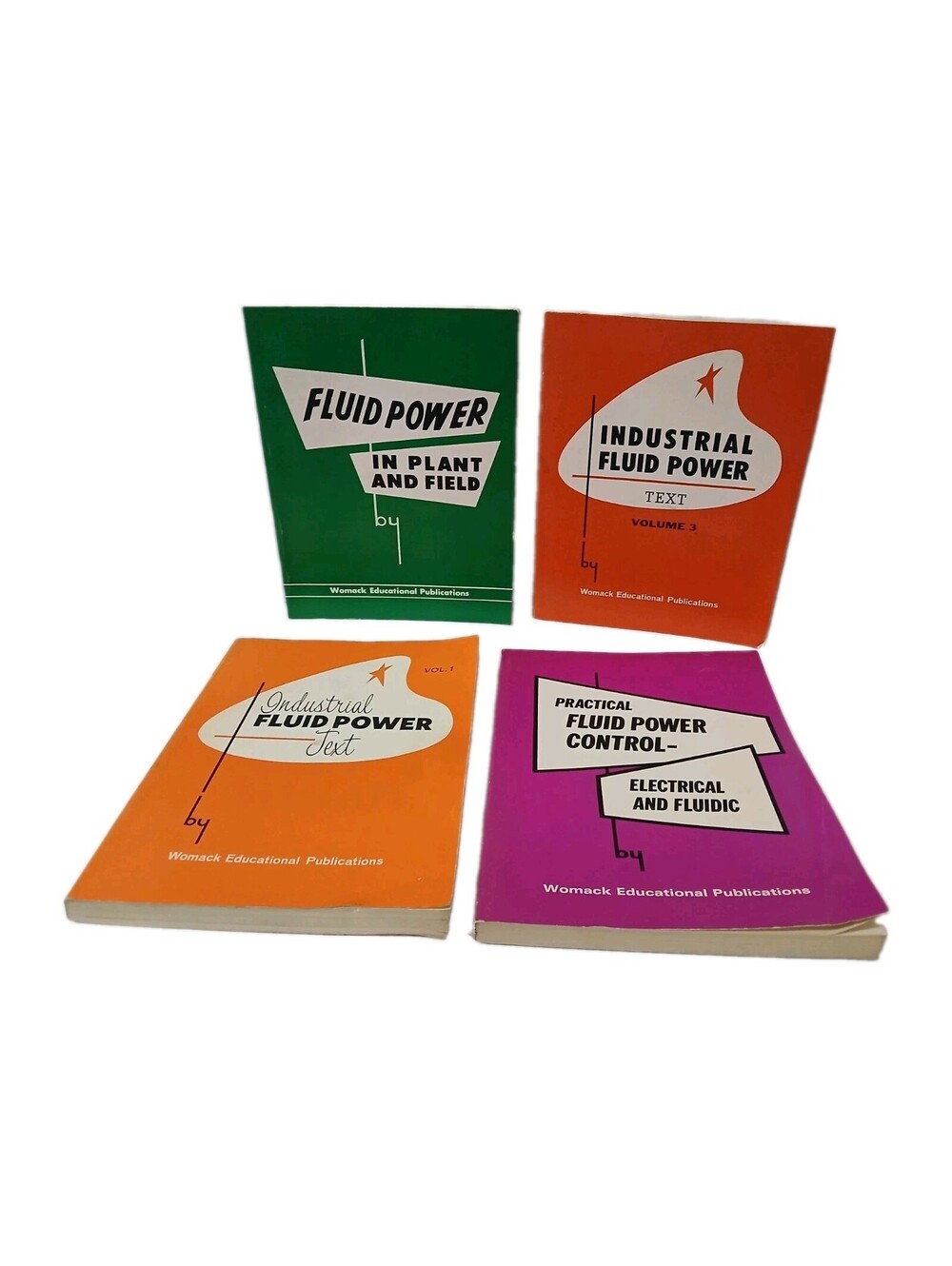 Lot of 4 VTG Womack Manual Handbooks